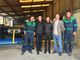 एक्वाडोर 1600 मिमी ट्रांसफार्मर विनिर्माण मशीनरी नालीदार फिन बनाने की मशीन के लिए निर्यात